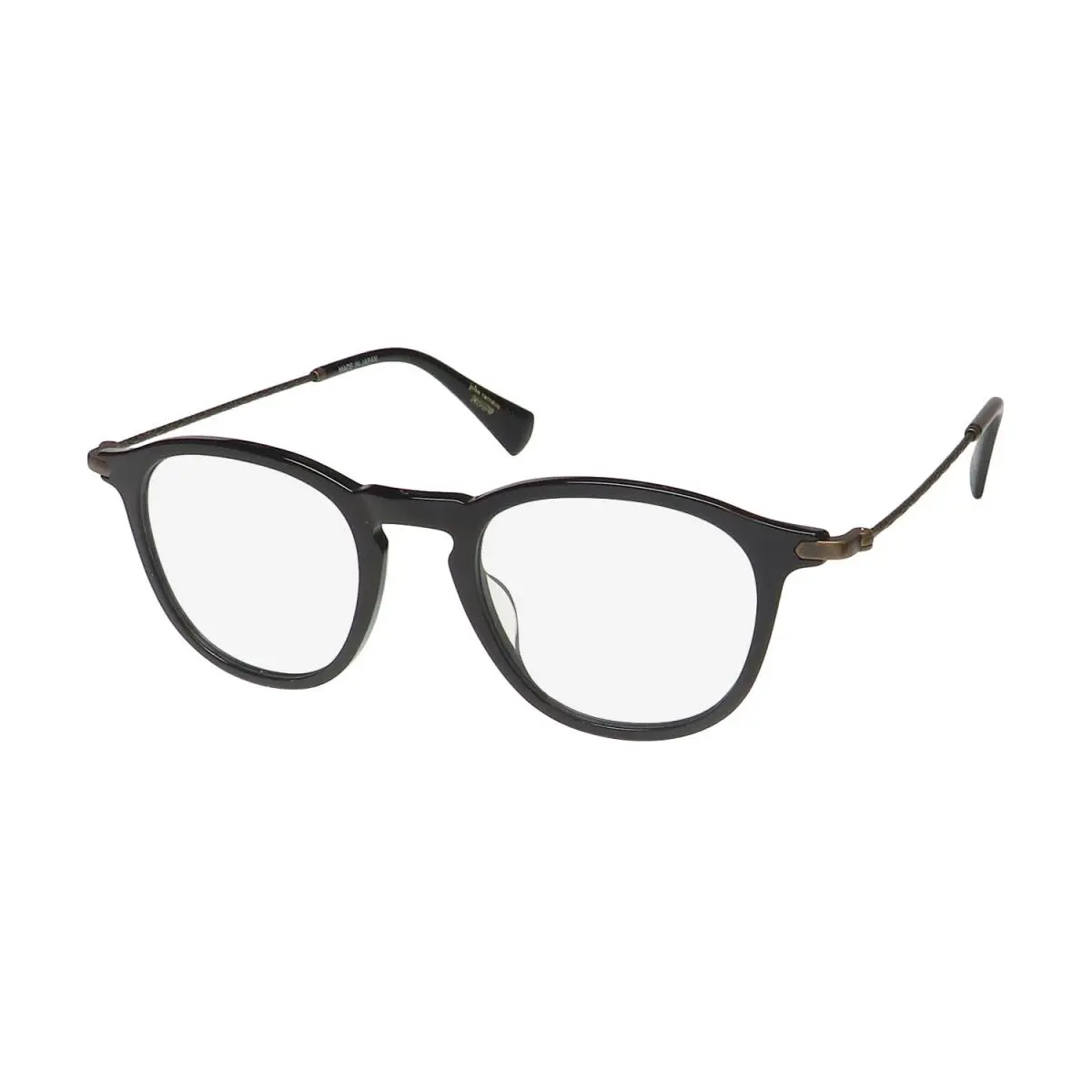John Varvatos VJV421 Eyeglass Frame Japan Black Black Full-rim Mens Plastic