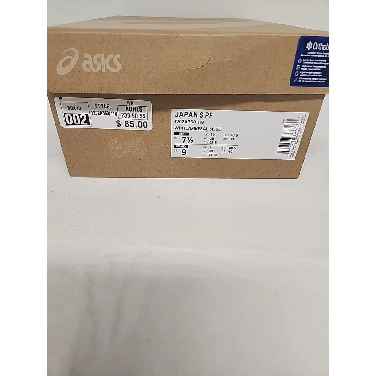 Asics shoes - ASICS Japan - Japan - 1202A360-118 - White 6