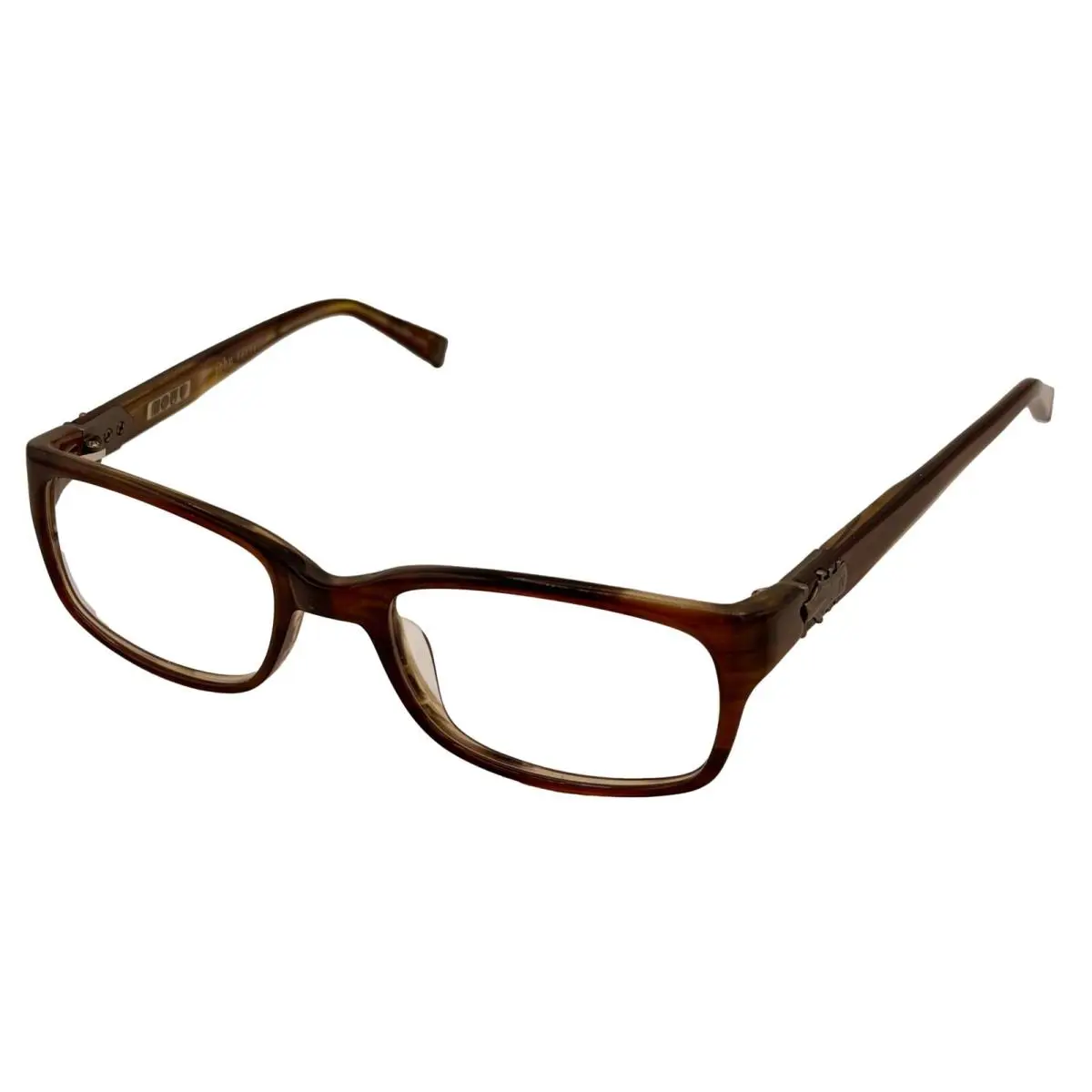 John Varvatos Rectangle Men Brown Eyewear Frame V344 51mm