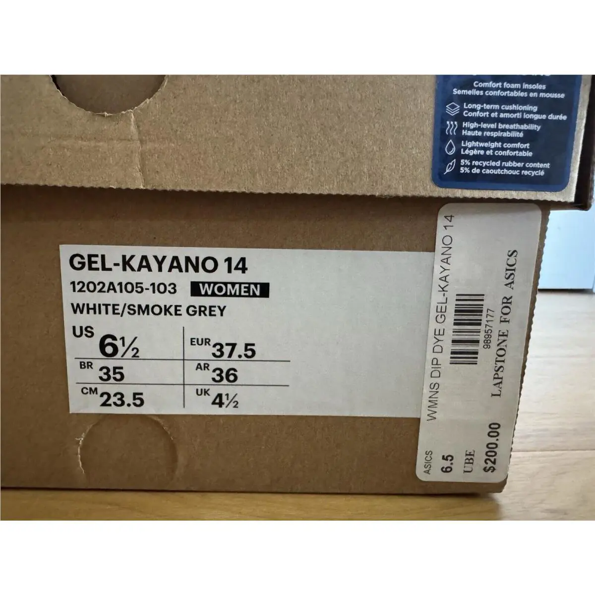 Asics shoes - ASICS GEL-Kayano - 1202A105-103 - Purple 6