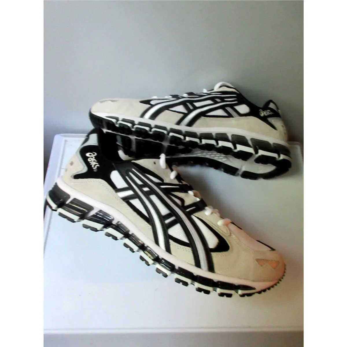 Asics shoes - Gel-Kayano 5 360 - 1021A160-102 - White/Black 6