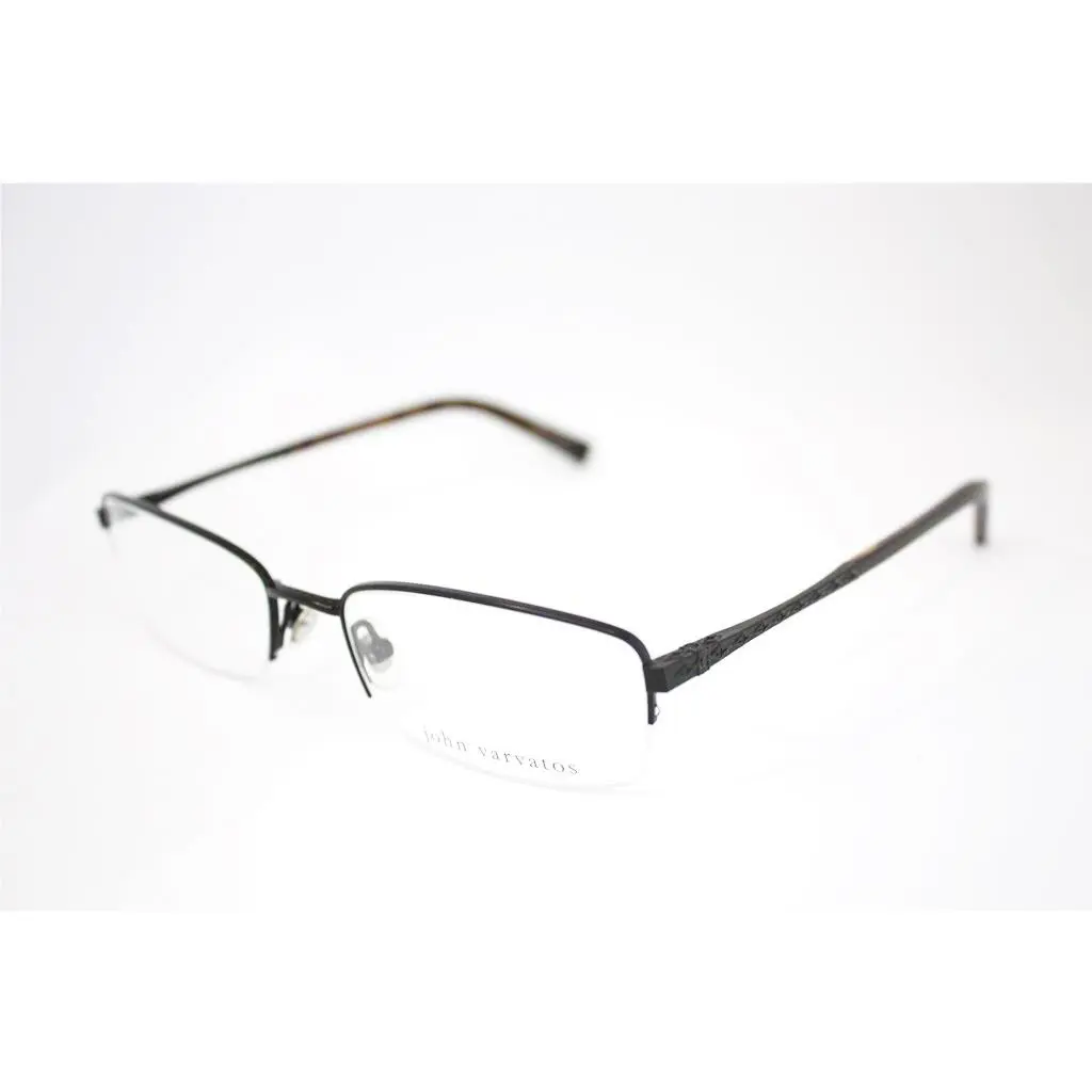 John Varvatos V122 Eyeglasses Frame Matte Black 53mm Men Japan