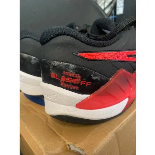 Asics shoes - Black/Electric Red 1