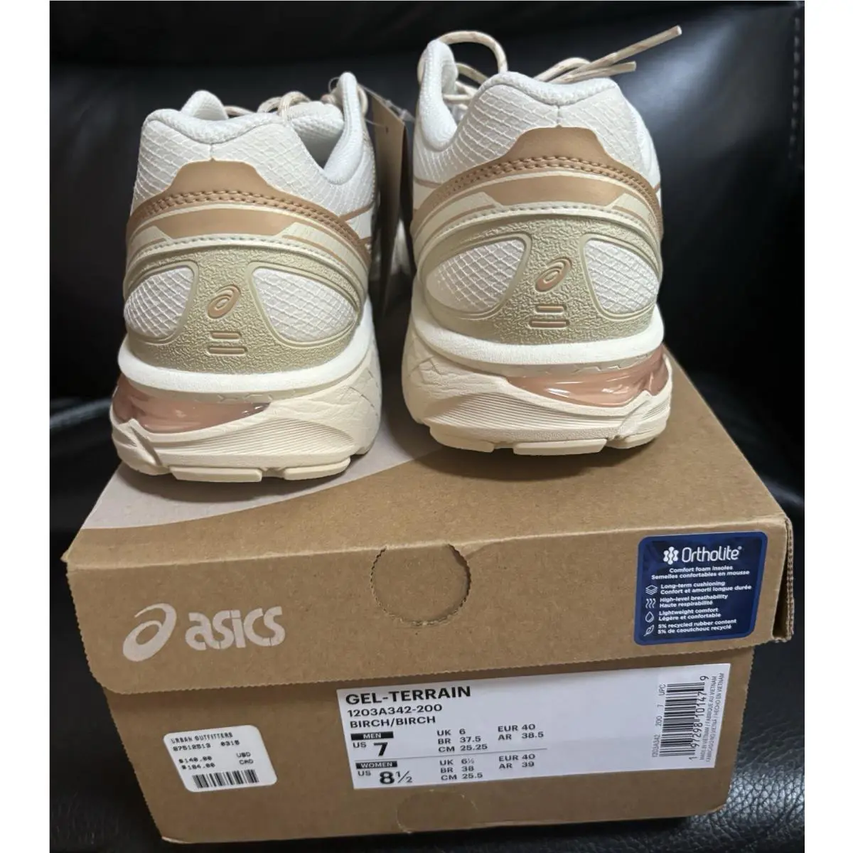Asics shoes - GEL-TERRAIN - 1203A342200 - Birch (UPC: 0197298101479) 2