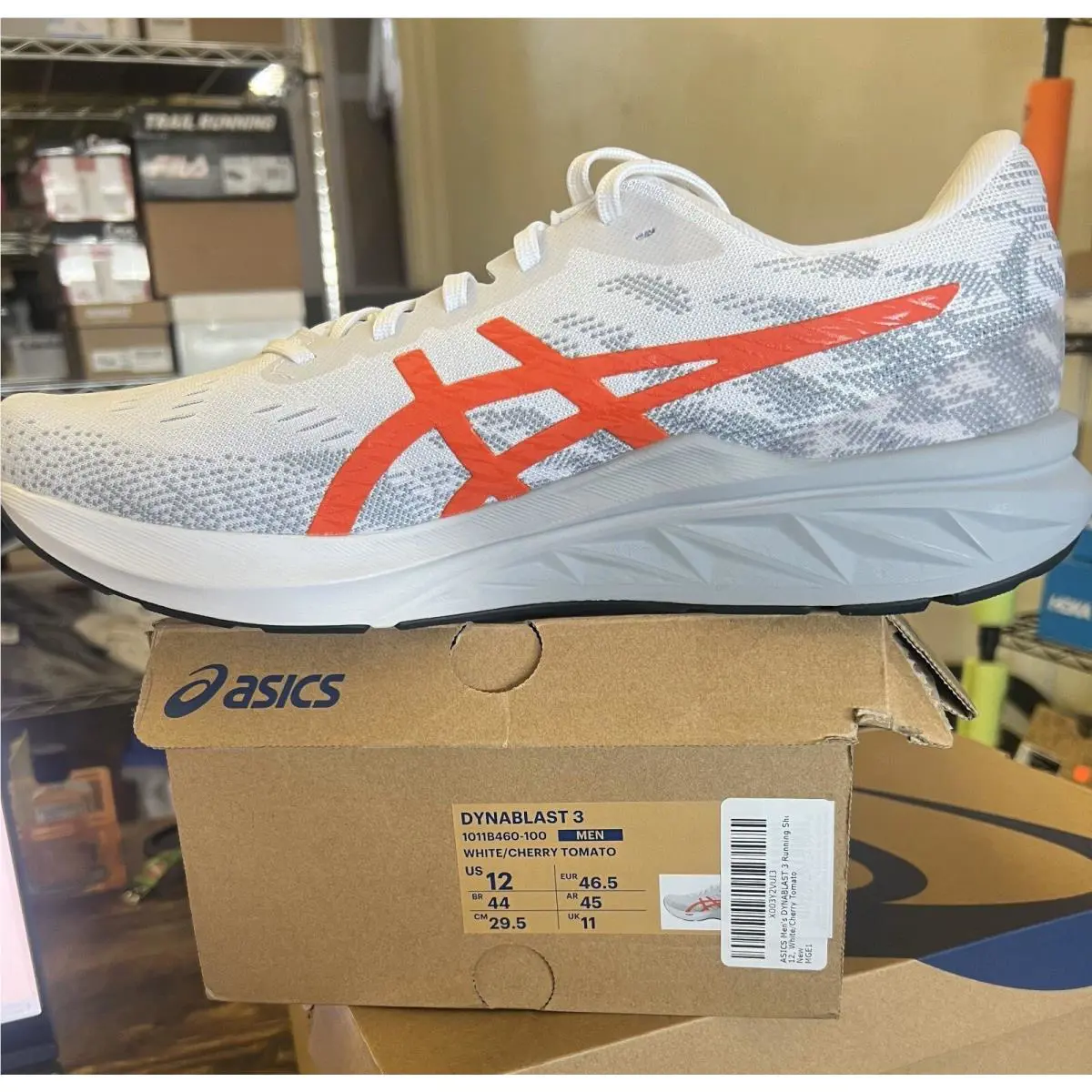 Asics shoes - ASICS Dynablast 3 - Dynablast - White (UPC: 196074334094) 2