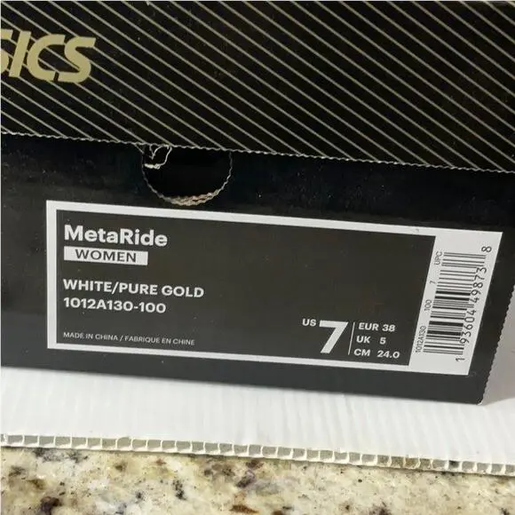 Asics shoes - ASICS Metaride - Metaride - Gold 4