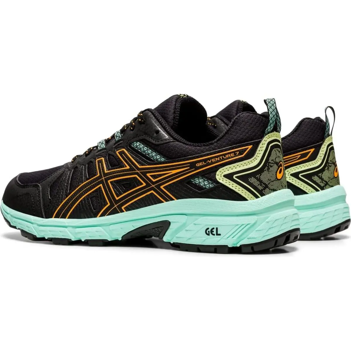 Asics shoes - ASICS GEL-Venture - Black/Orange 3