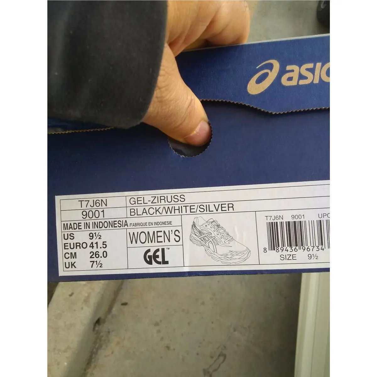 Asics shoes - asics ziruss - ziruss - Multicolor (UPC: 889436967244) 3
