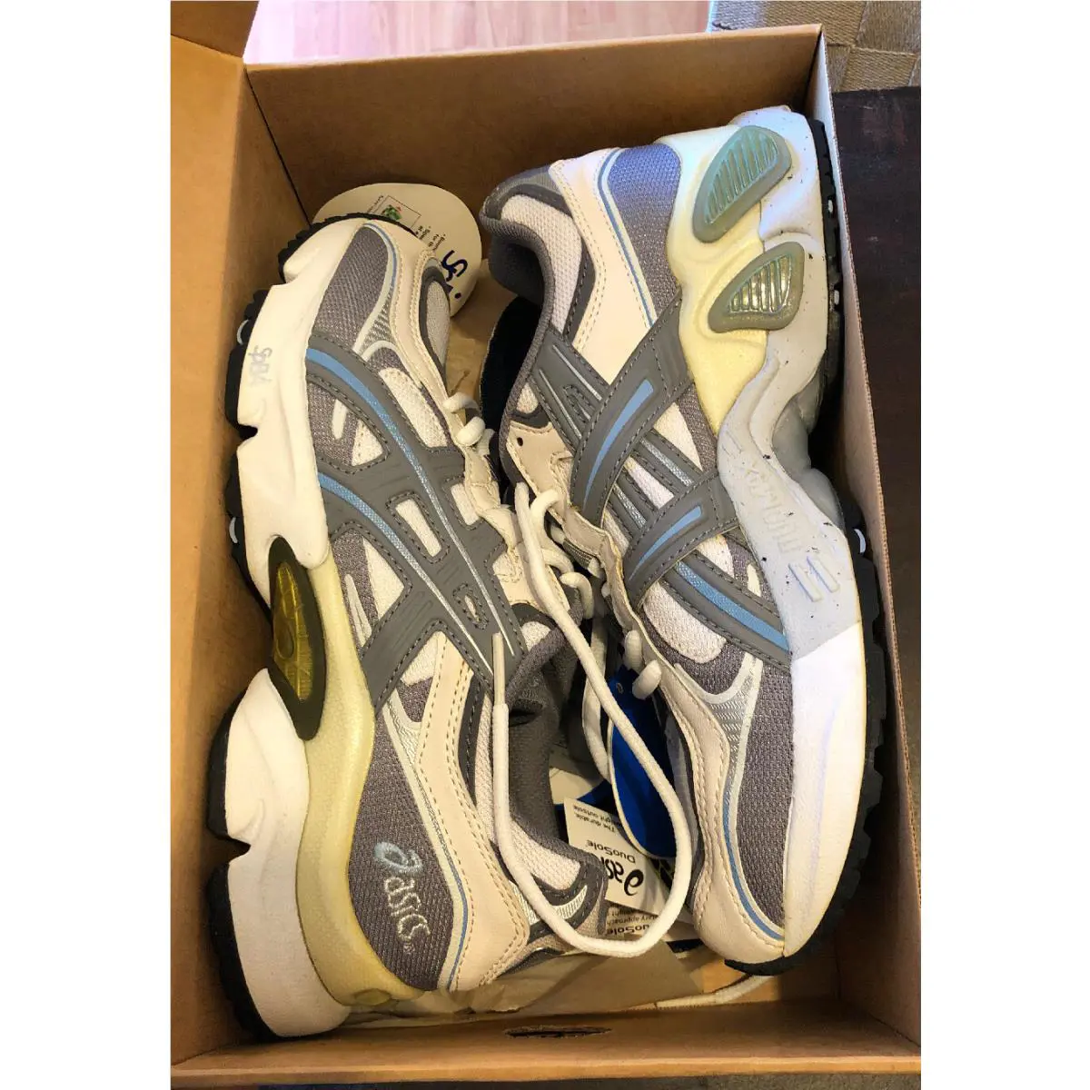 Asics shoes - Grey & Blue 7