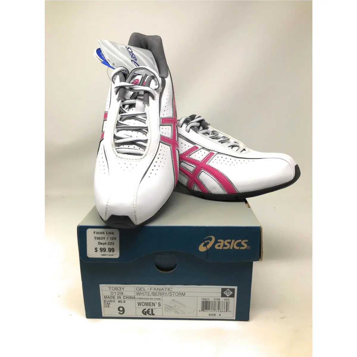Asics shoes - T083Y - T083Y - White / Berry / Storm (UPC: 883722748869) 6