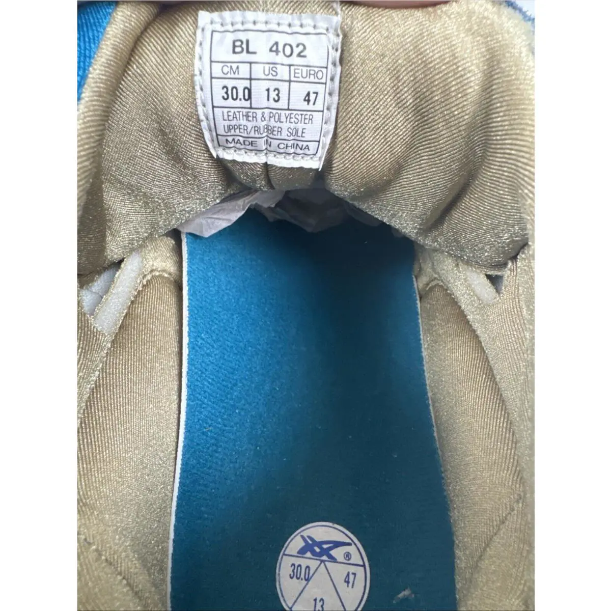 Asics shoes - Asics Lawnmower - Lawnmower - Blue. White. Grey. Gold (UPC: 0405286001305) 6
