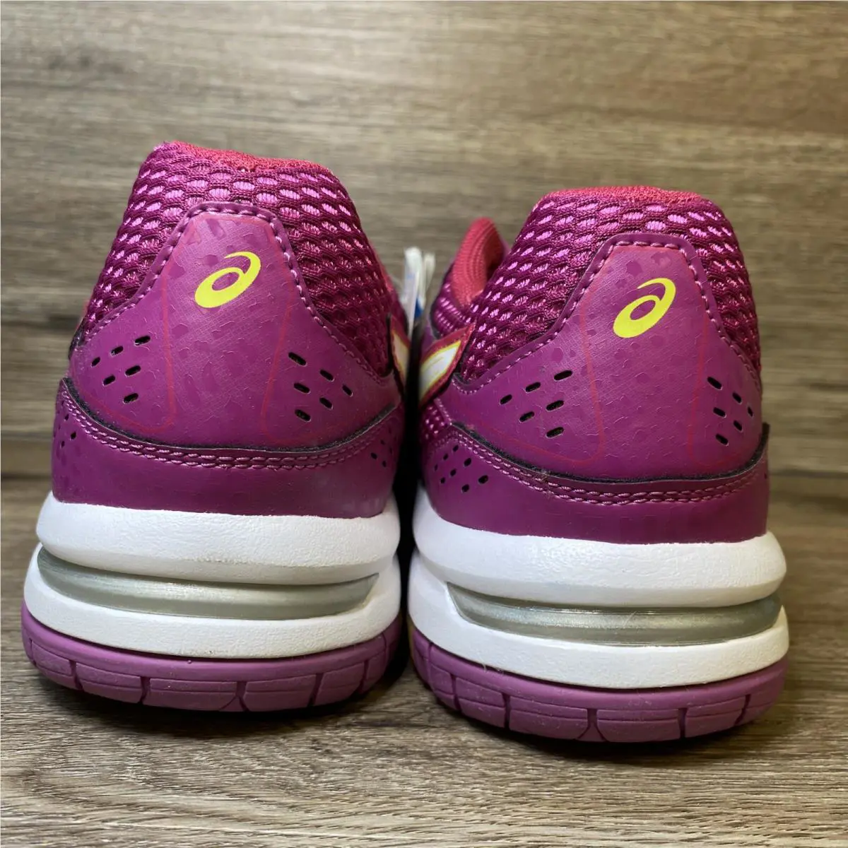 Asics shoes - ASICS GEL-Rocket 7 - B455N - Magenta / White (UPC: 8718108783177) 9