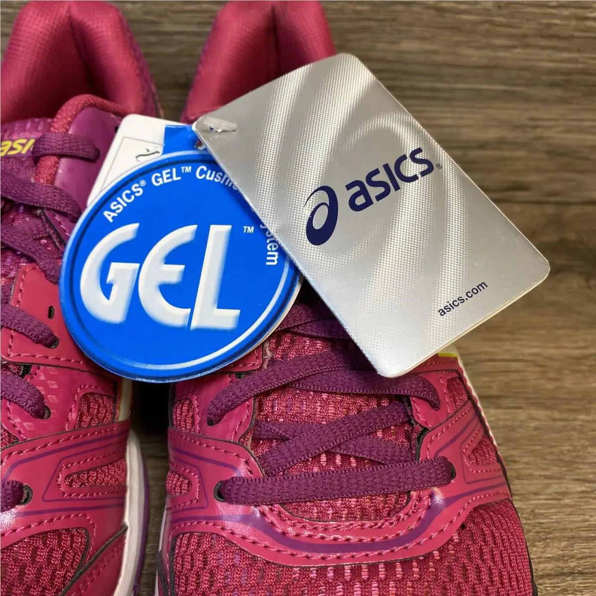 Asics shoes - ASICS GEL-Rocket 7 - B455N - Magenta / White (UPC: 8718108783177) 7