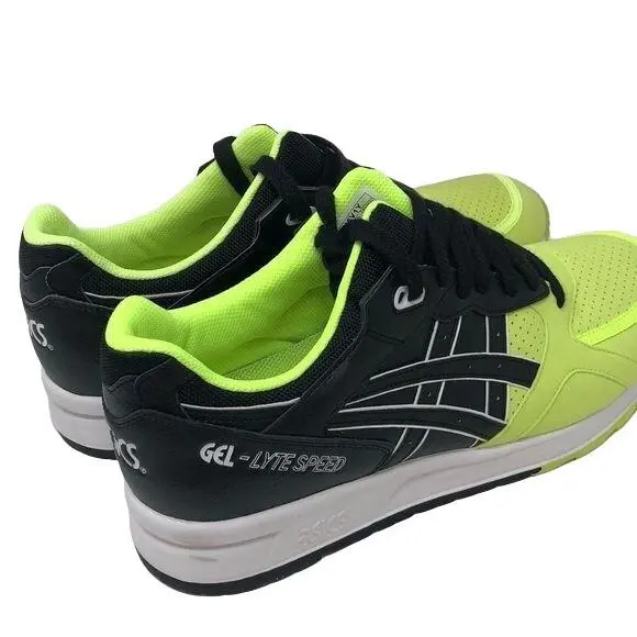 Asics shoes - black/neon green (UPC: 887749994575) 1