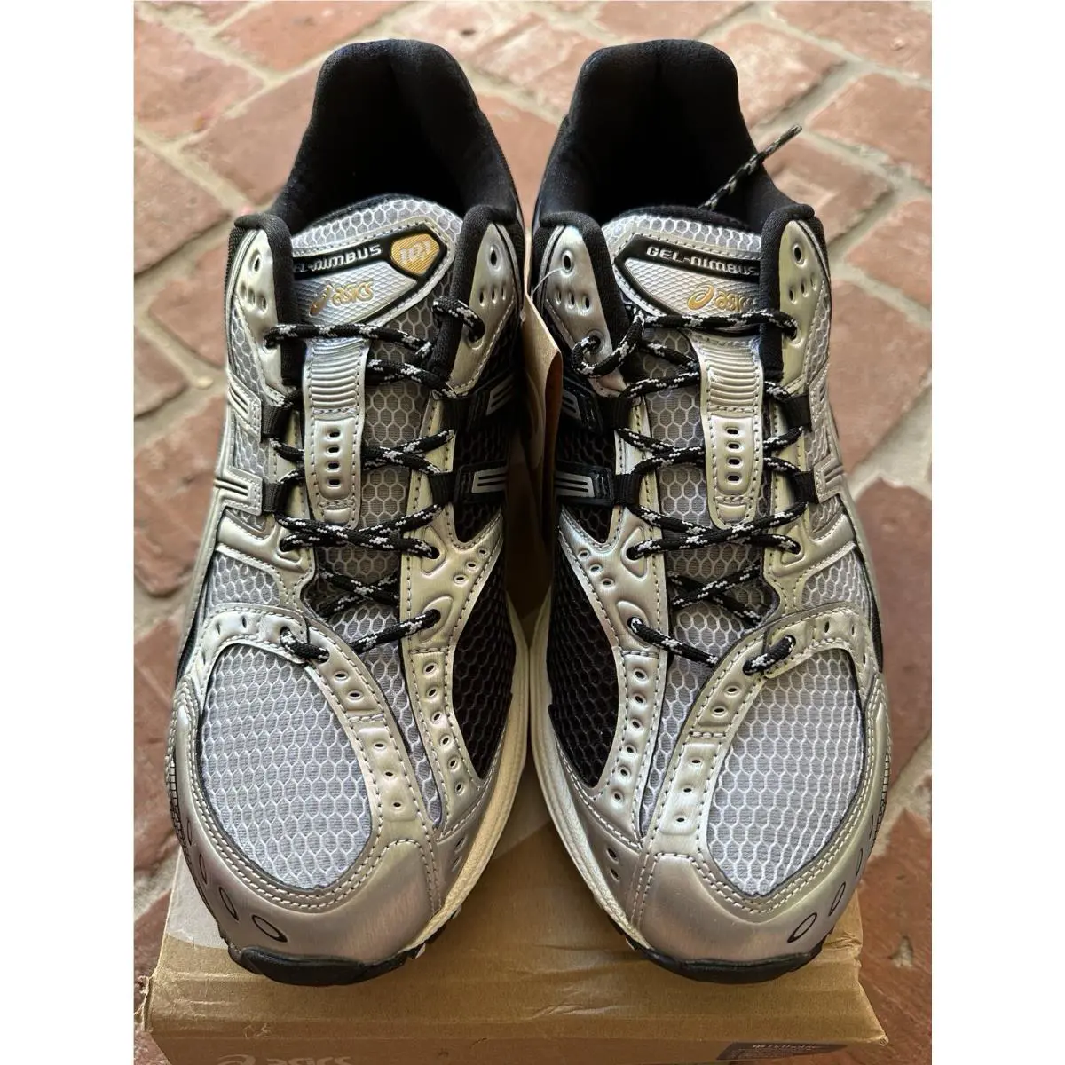 Asics shoes - ASICS Gel Nimbus - Gel Nimbus - 1203A543-020 - Grey & Silver 0