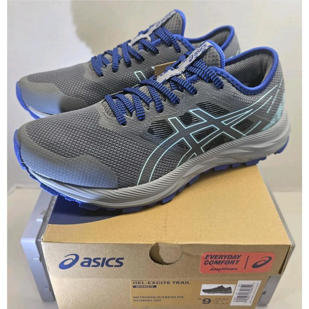 Asics shoes - asics Gel-Excite Trail - Trail - 1012B051-021 - Metropolis/Fresh Ice 0