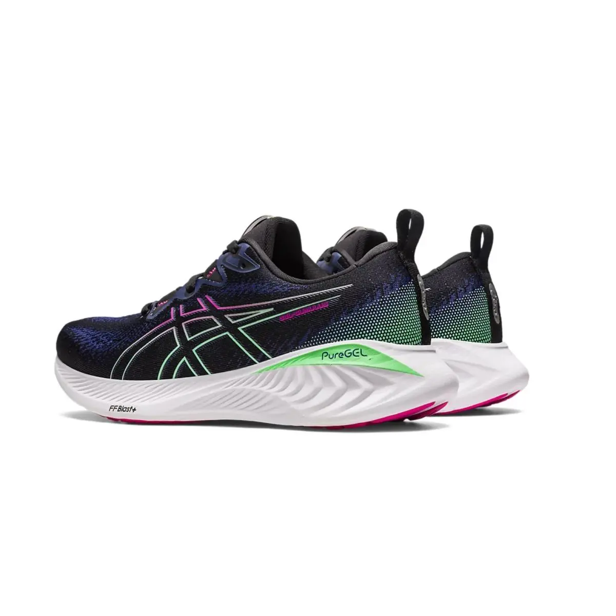 Asics shoes - ASICS GEL-Cumulus 25 - 1012B441001 - Black/Pink Rave 1