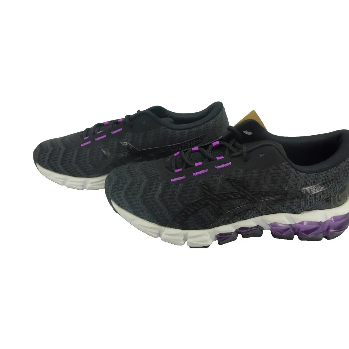 Asics Gel Quantum 180 5 Womens Black Purple Athletic Shoes Size 5.5