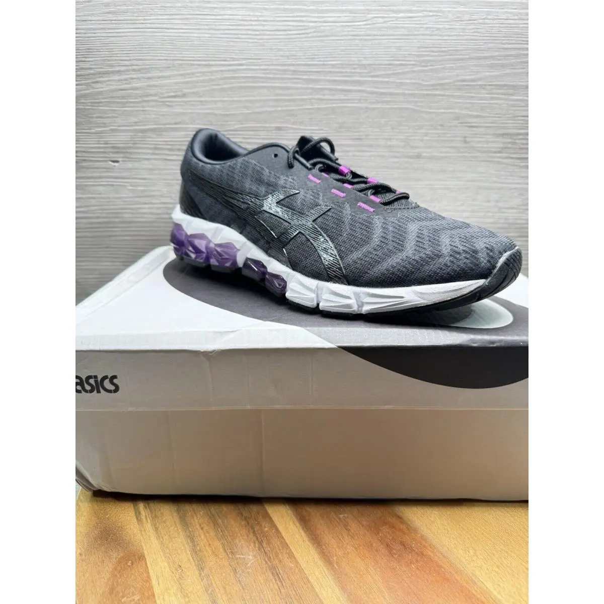 Asics Gel-quantum 180 5 Black/ Violet Women 10.5 - Purple