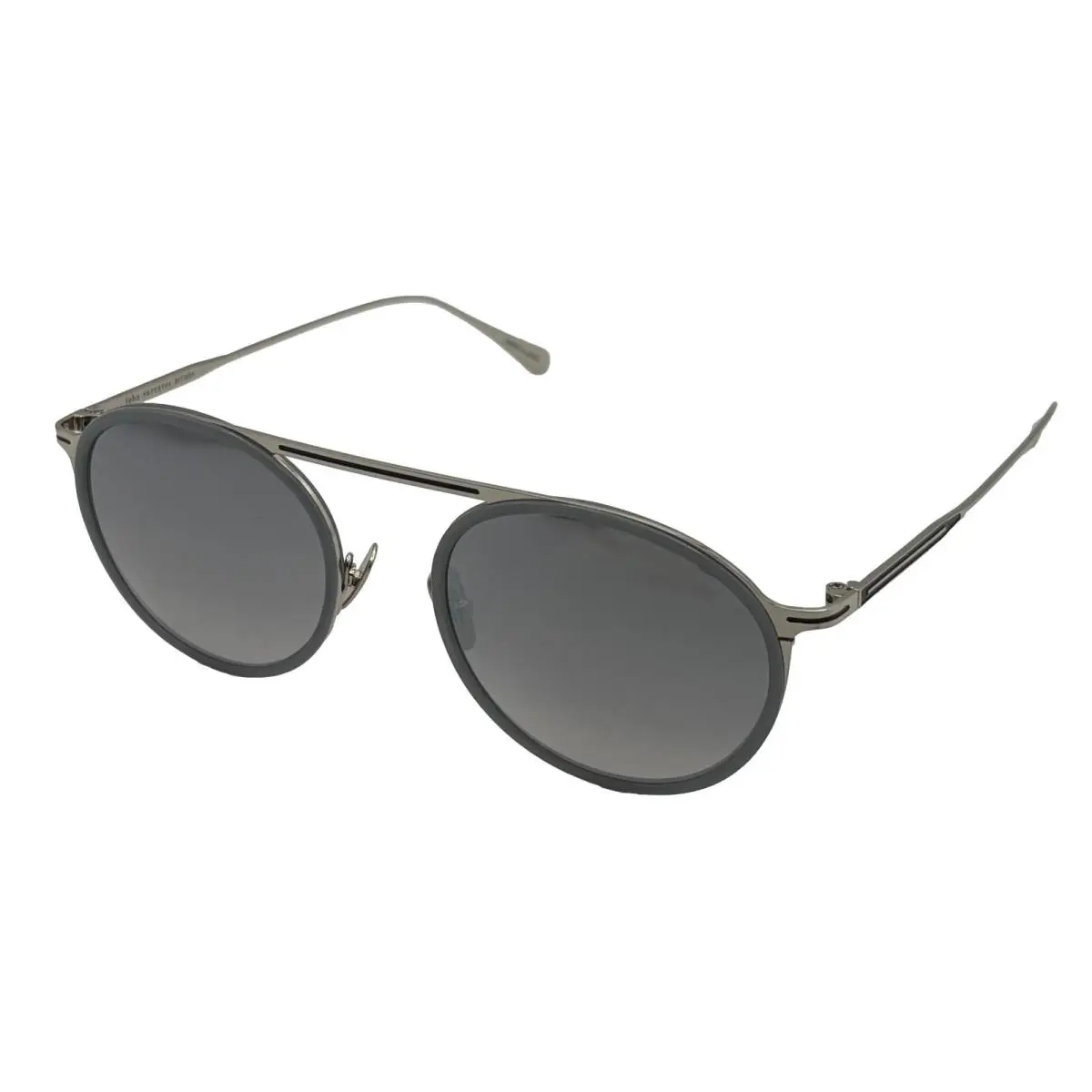 John Varvatos Mens Round Plastic Storm Sunglass V528