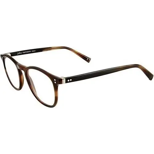 John Varvatos Eyeglasses JV V376 UF Brown 48mm - Made in Japan - Frame: Smoke