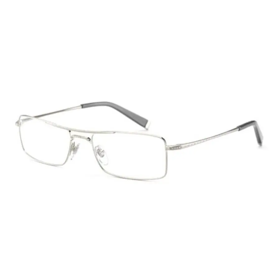 Eyeglasses JV V138 Silver 54mm Rectangle Metal -made in Japan by John Varvatos
