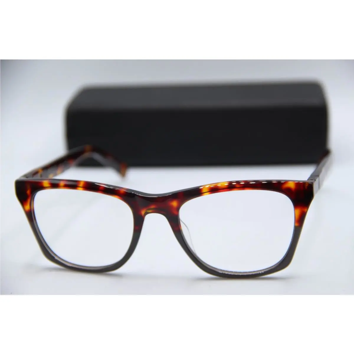 John Varvatos V515 Tortoise Grey Designer Eyeglasses W/case 53-20