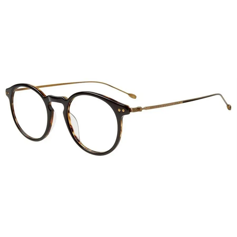 John Varvatos Eyeglasses JV V377 48mm Black Tortoise - Made in Japan - Frame: Brown
