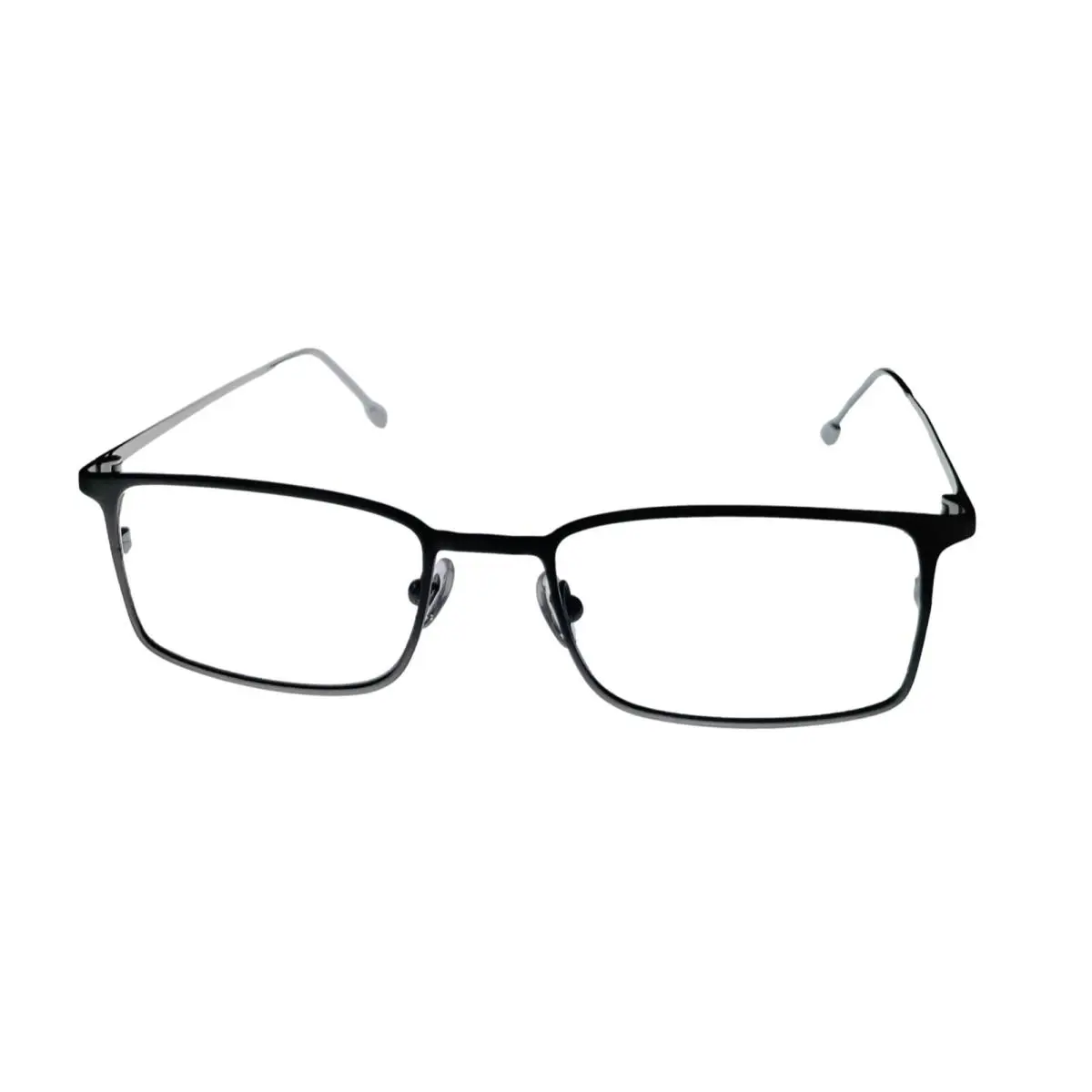 John Varvatos Rectangle Mens Gunmetal / Metal Eyewear Frame V157. 53mm