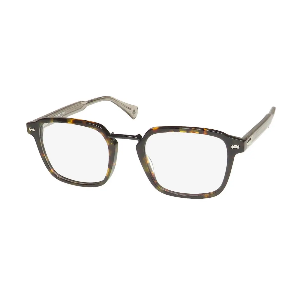 John Varvatos VJV427 Eyeglass Frame Japan Brown Full-rim Plastic Square Mens