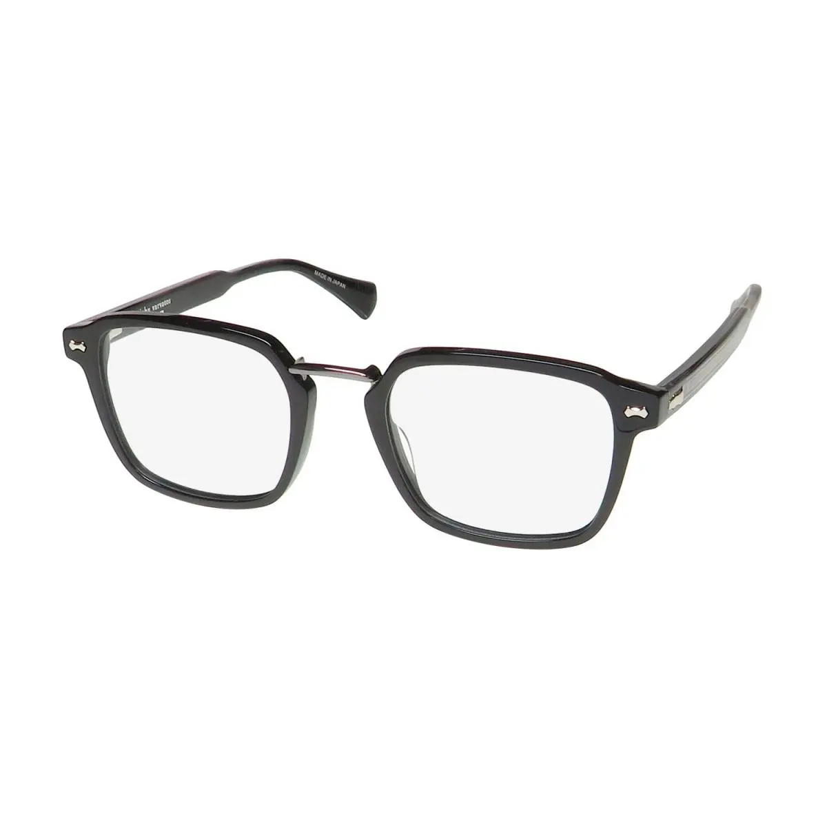 John Varvatos VJV427 Glasses Mens 49-20-145 Full-rim Plastic Black Square