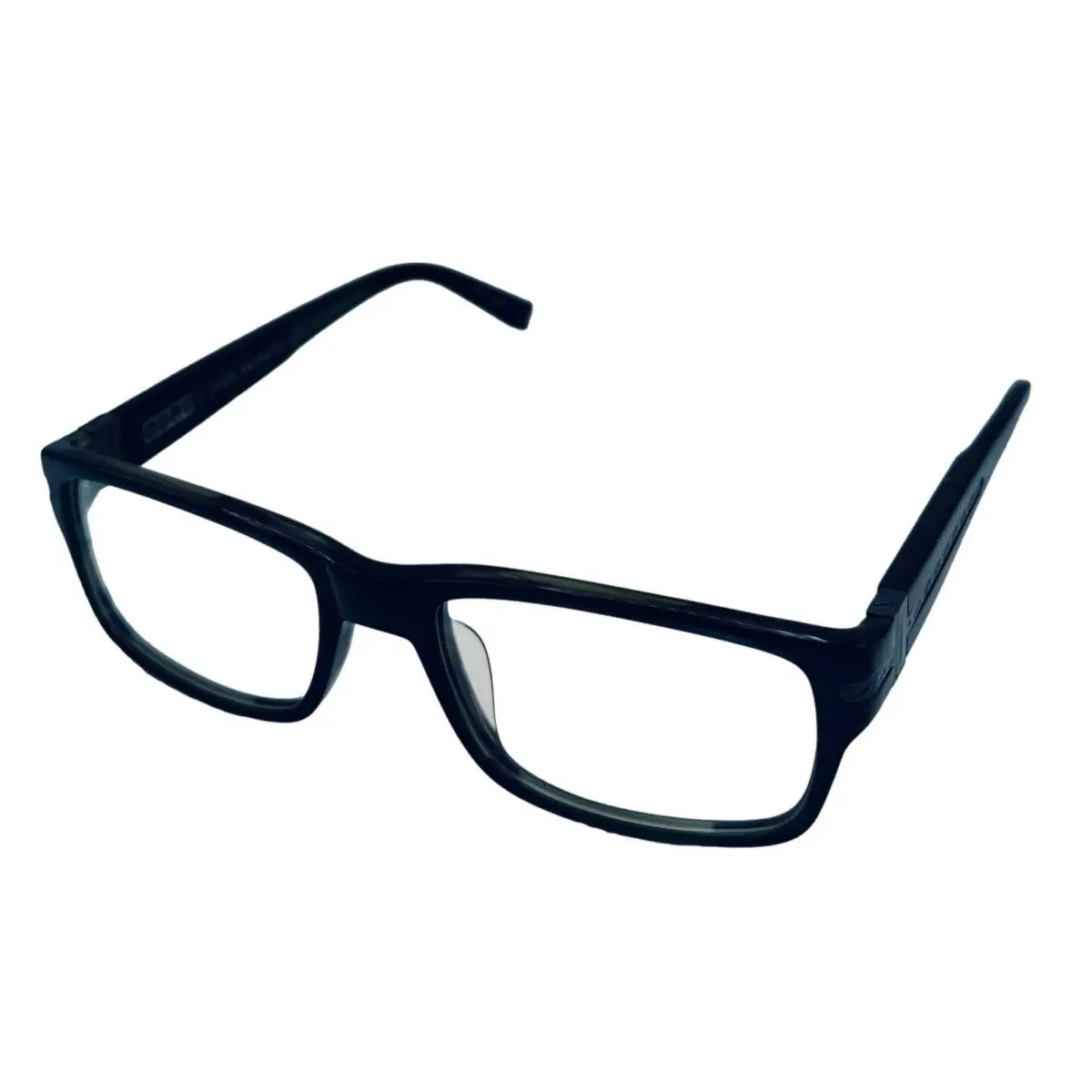 John Varvatos Mens Eyeglass Plastic Rectangle Frame V349 Navy 52