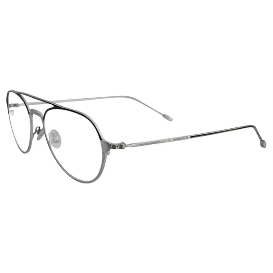 Eyeglasses V164 Gunmetal Titanium 53mm - Made in Japan by John Varvatos