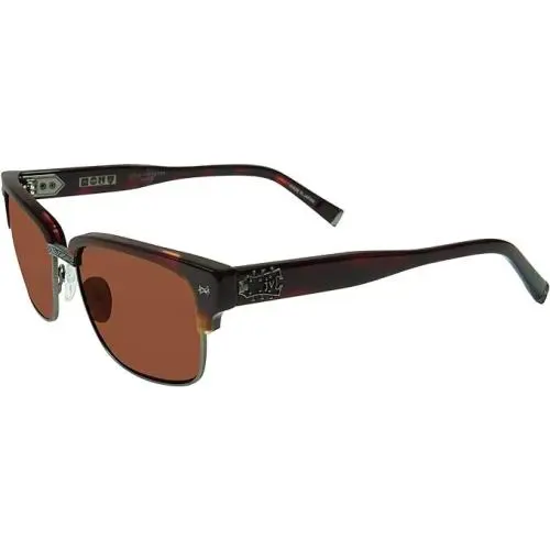 Sunglasses V516 56mm Brown - Made in Japan by John Varvatos