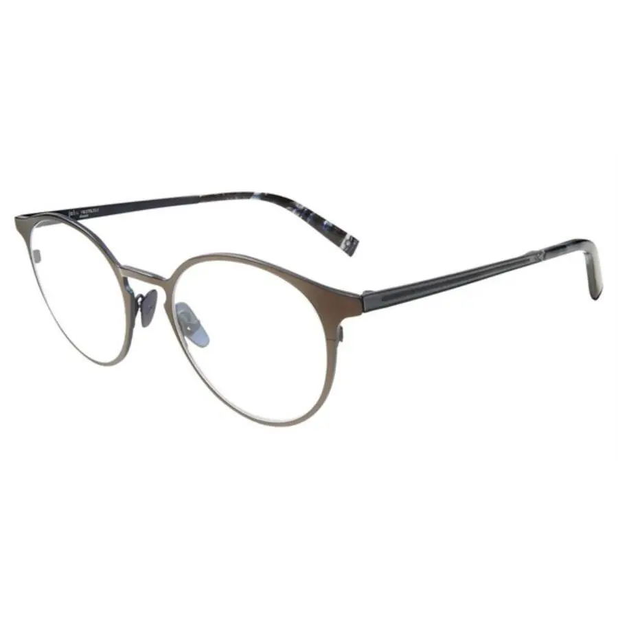 John Varvatos Eyeglasses JV V168 Matte Gunmetal 49mm - Made in Japan