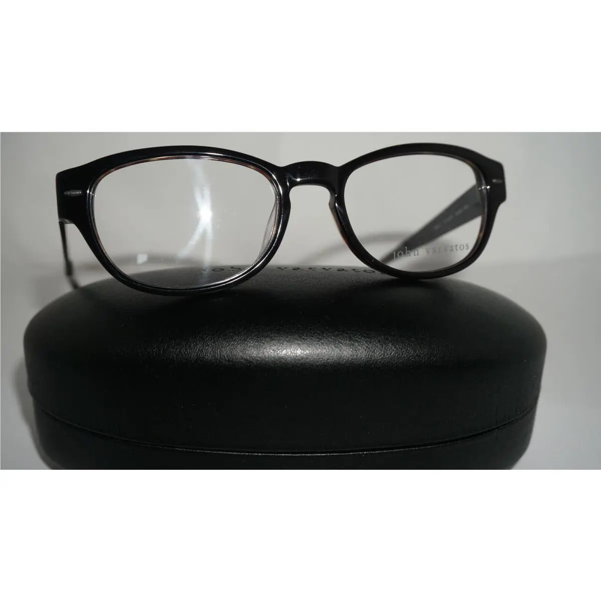 John Varvatos Eyeglasses Black Tort V355UF 51 18 140