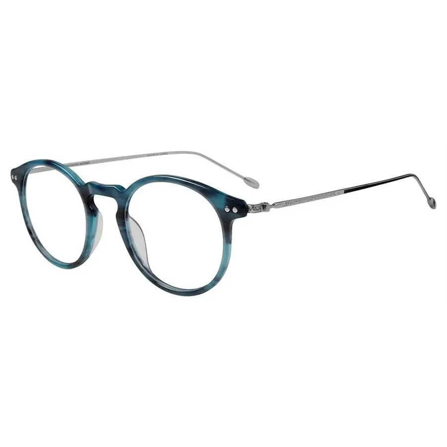 John Varvatos Eyeglasses JV V377 48mm Blue - Made in Japan
