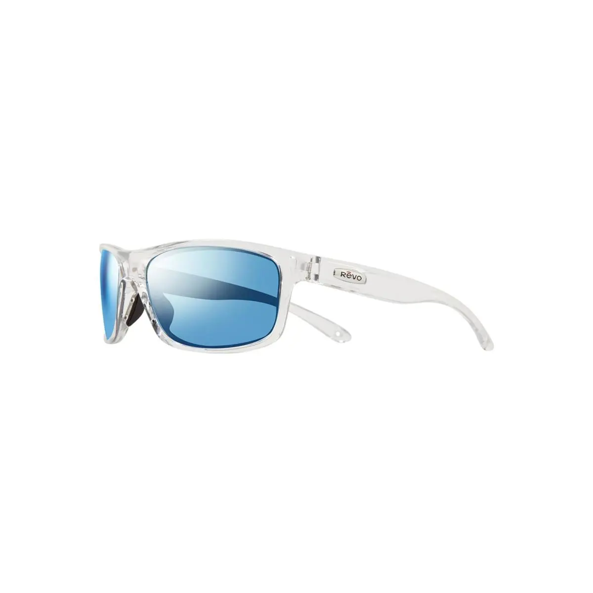 Sunglasses Harness: Polarized Lens with Rectangle Sport Wrap Frame by Revo