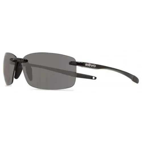 Sunglasses Descend N Black Frame / Grey Polarized Lens RE4059 by Revo