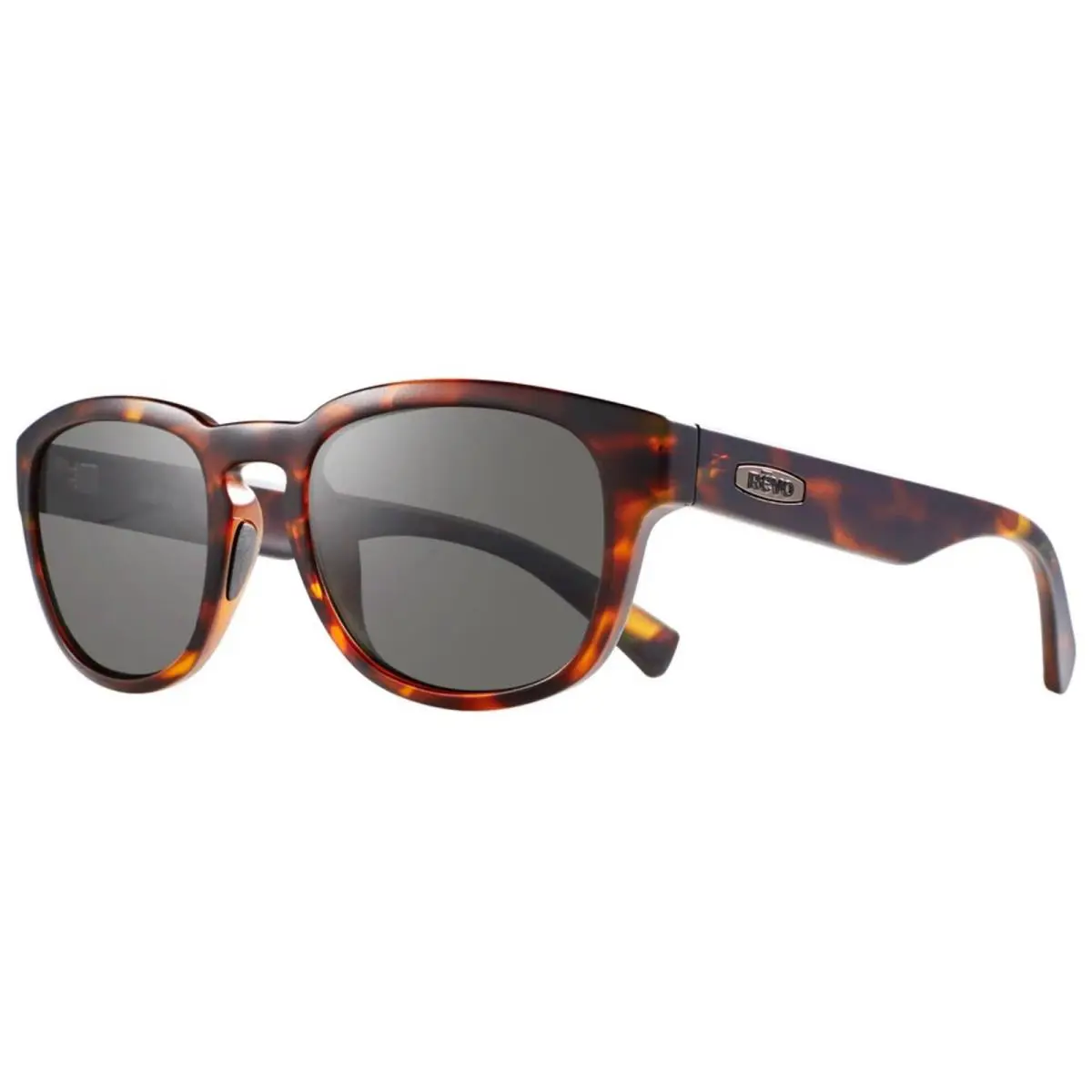 Revo Unisex Sunglasses Zinger Matte Tortoise Plastic Full Rim 1054 02 GY