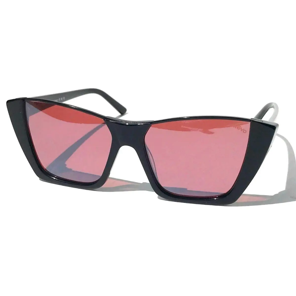 Sunglasses Kendall 2 Shiny Black Frame / Drive Rose Polarized Lens RE1216 by Revo