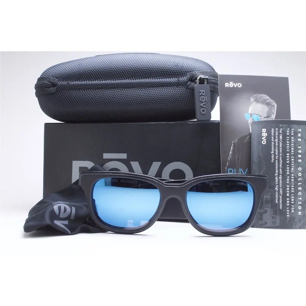Revo RE1007 Drake 01 Gbl Mirrored Polarized Sunglasses Size: 53-18-140
