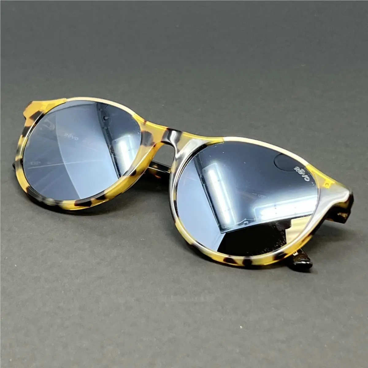 Revo Kendall RE1200-02GY Tortoise 53mm Polarized Lens Women`s Sunglasses