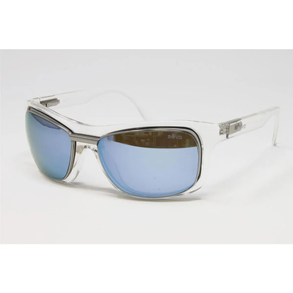 Revo RE1188-09GNPBL Crystal 57mm Men`s Sunglasses Polarized Interchangeable Lens
