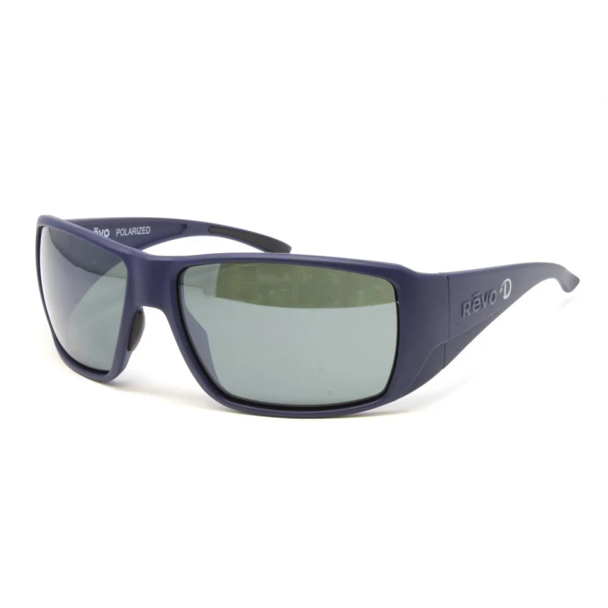 Revo Men`s Sunglasses Dune G Darcizzle Matte Navy Polarized Green Glass Lens