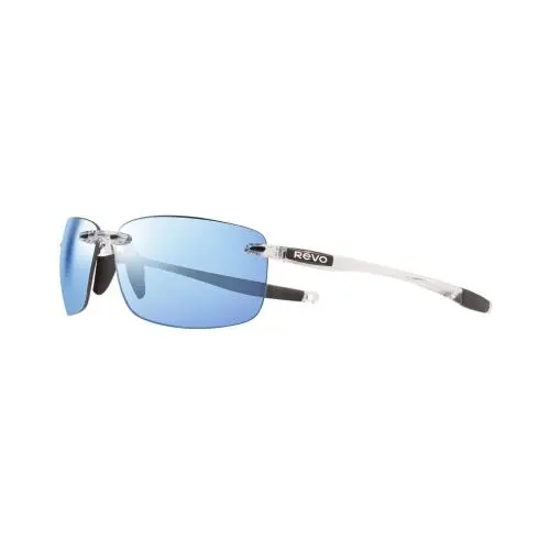 Sunglasses Descend N Clear Frame / Blue Water Polarized Lens RE4059 by Revo