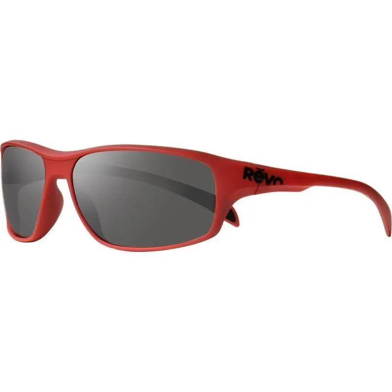 Revo Sunglasses Vertex Matte Red Frame / Graphite Grey Polarized Lens RE1239