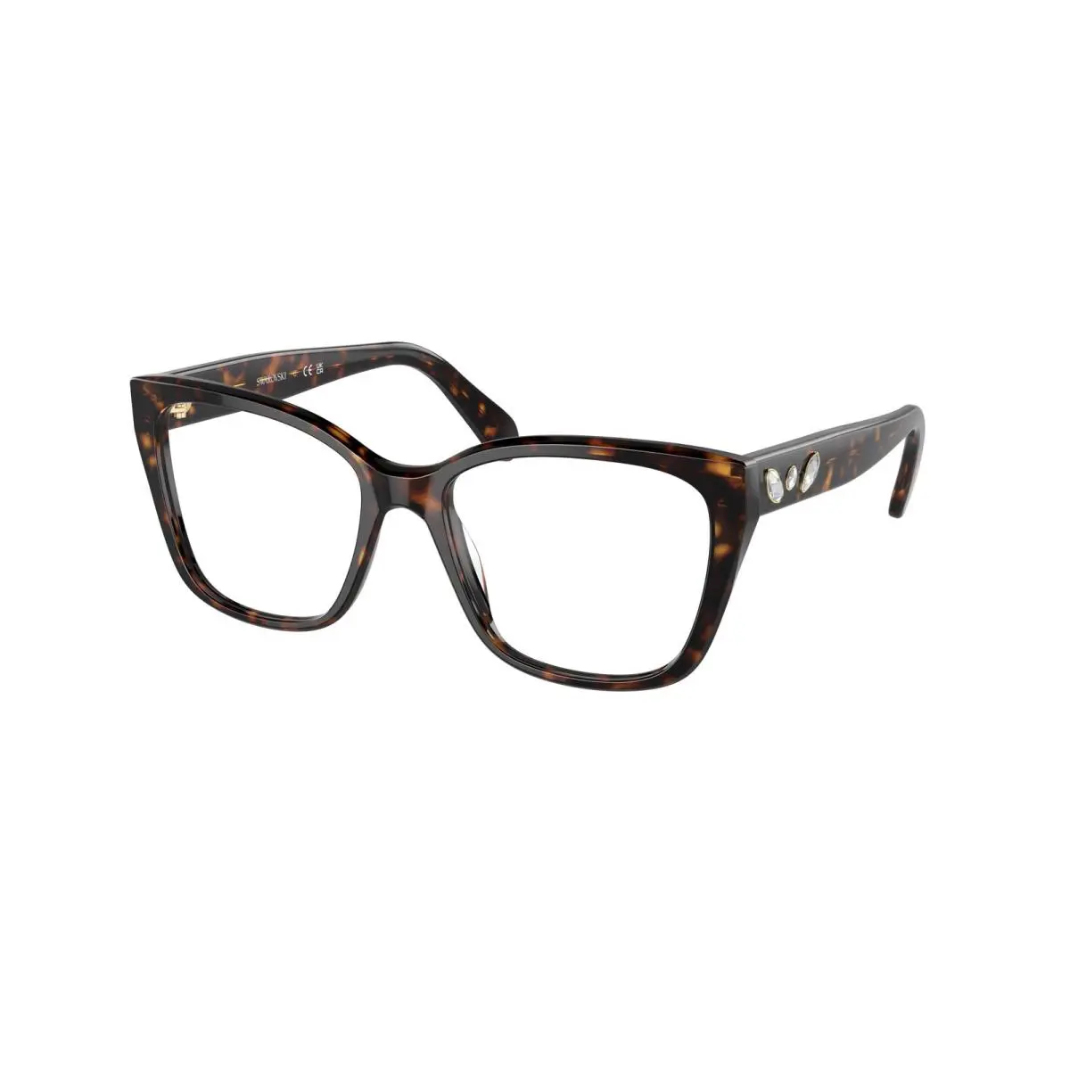 2008 Eyeglasses 1002 Tortoise by Swarovski