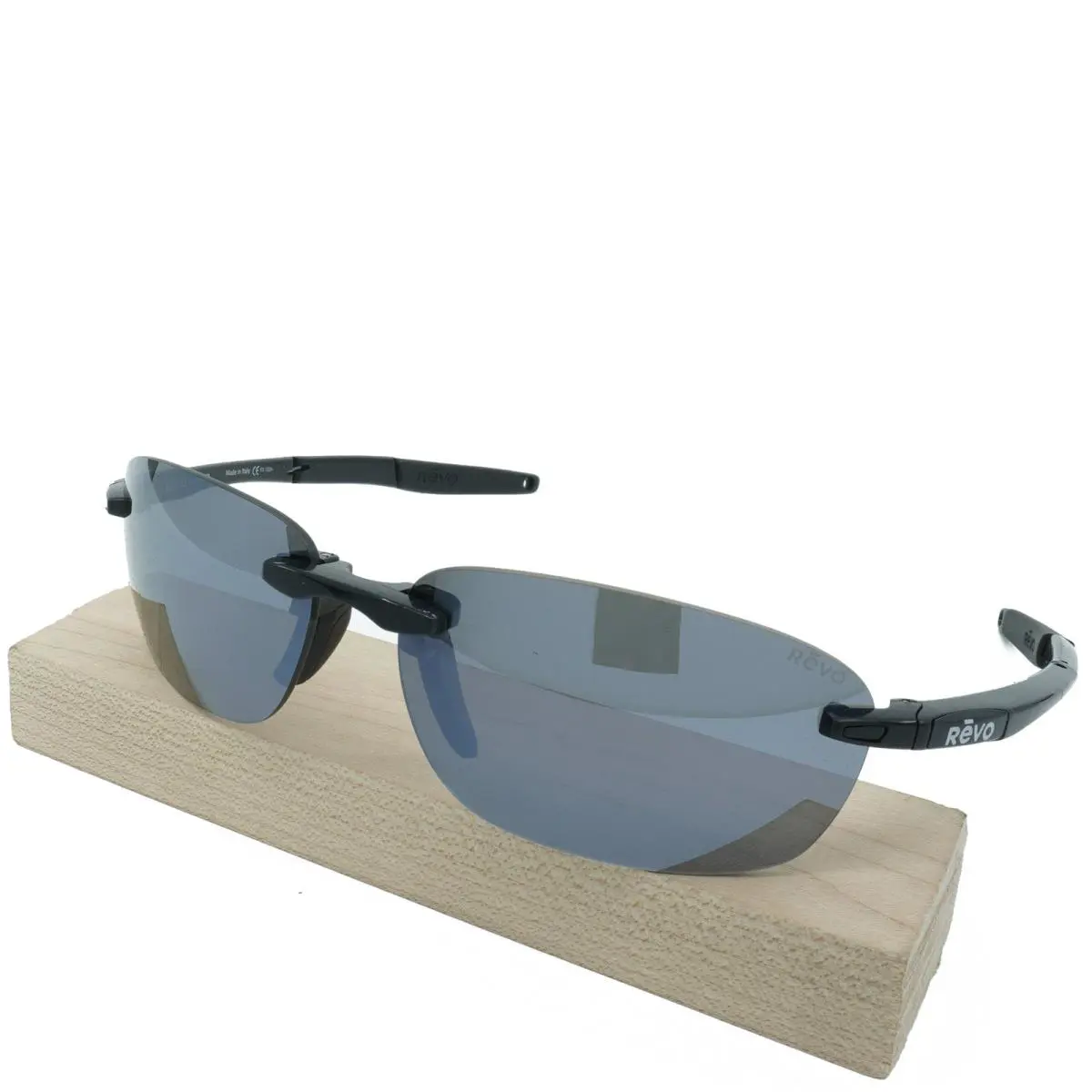 RE114001GY Mens Revo Descend Fold Polarized Sunglasses