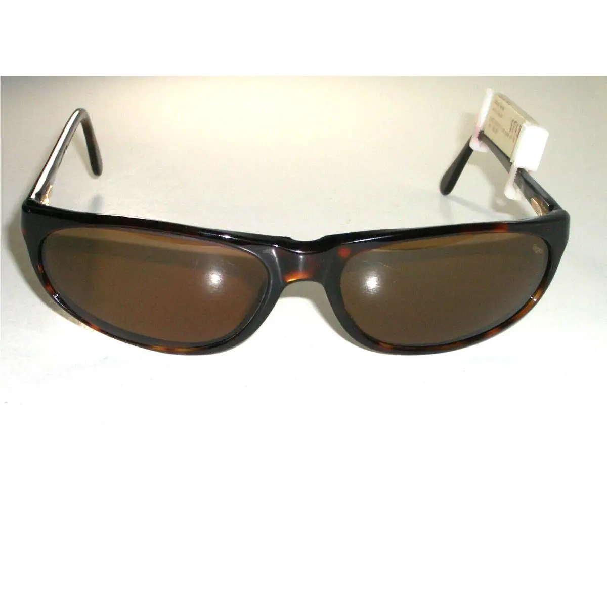 Revo 2003 59 17 H2O Brown Polarized Crystal Sleek Tort Wrap Flex Sunglasses